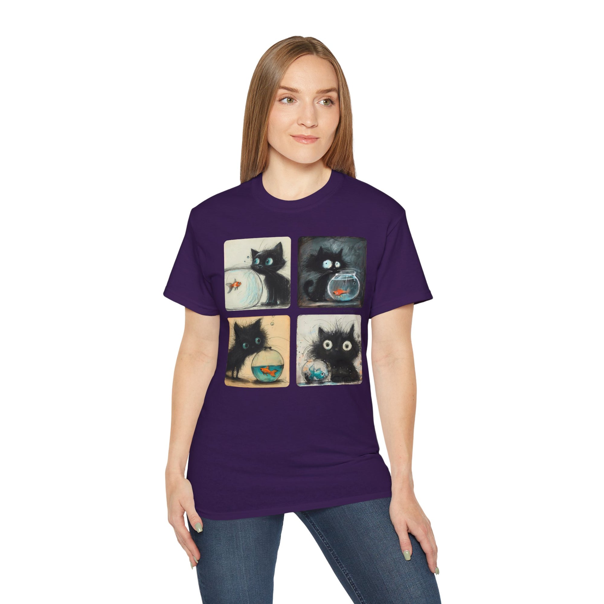Fishy Kitty Unisex Ultra Cotton Tee