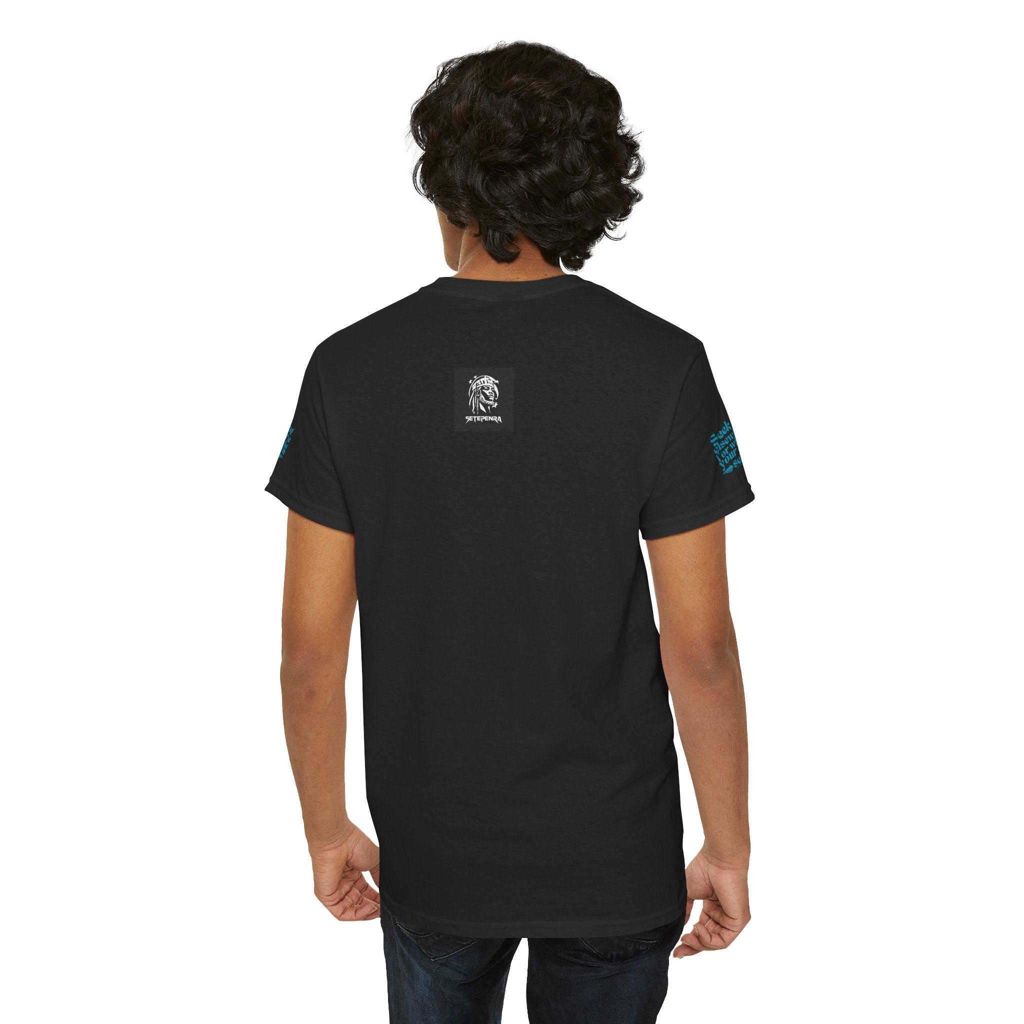 Seek Not Elsewhere (Aqua Edition) Unisex Heavy Cotton Tee