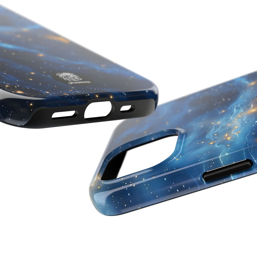 Blue Cosmos Tough Phone Case (For iPhone, Galaxy & More)