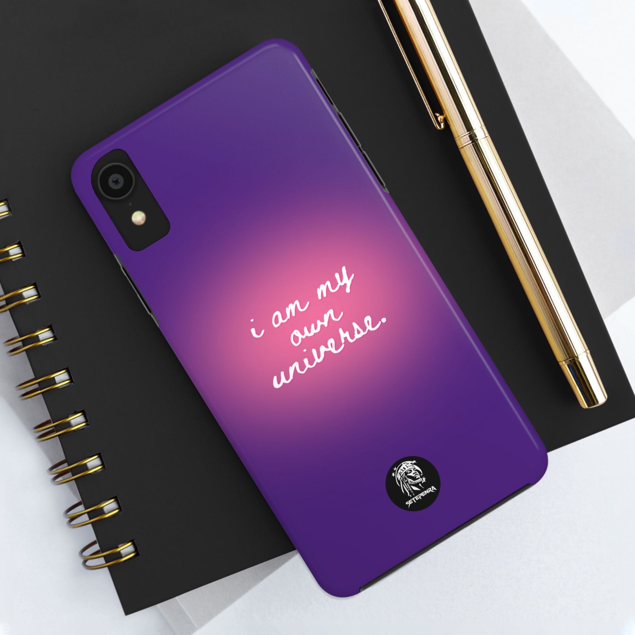 I Am My Own Universe Tough Phone Case (For iPhone, Galaxy & More) - Purple