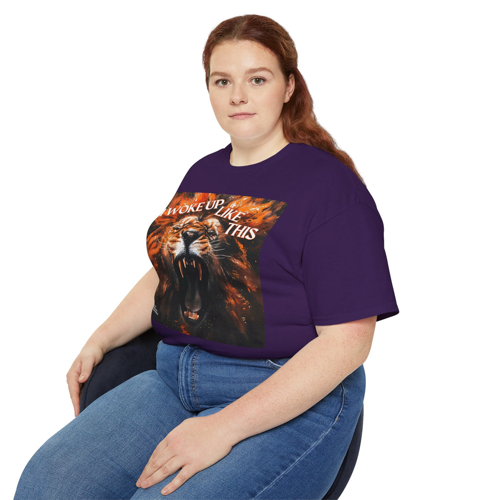 I Woke Up Like This (Roaring Edition 2) Unisex Ultra Cotton Tee