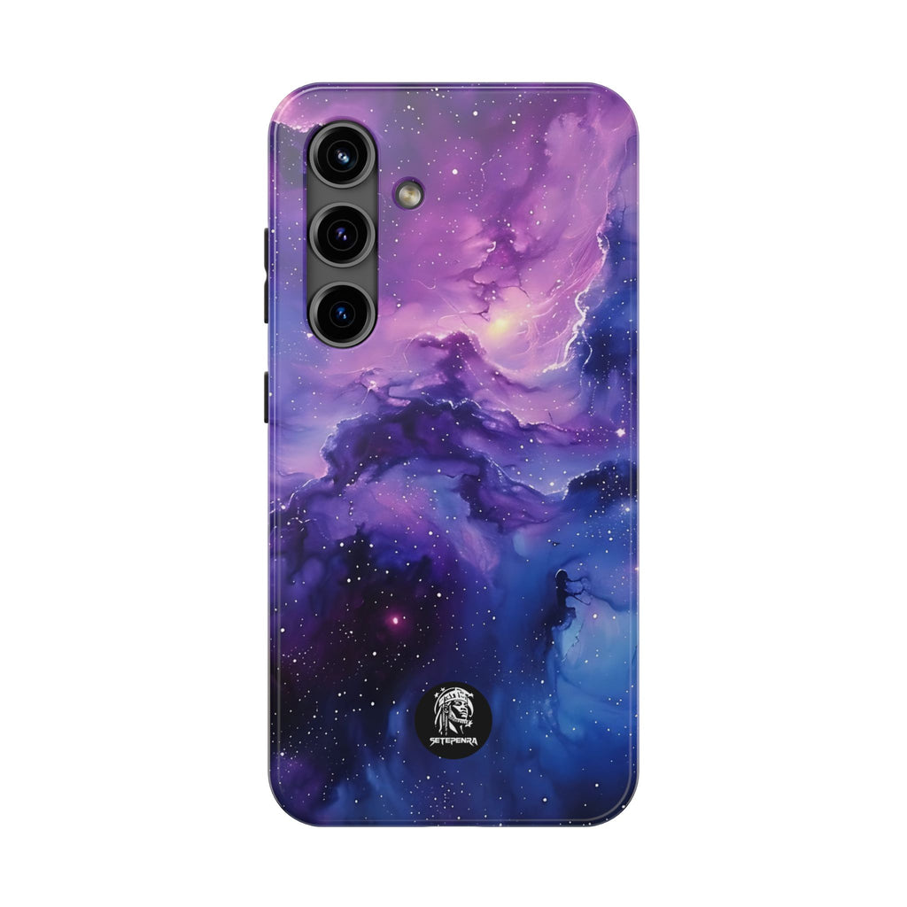 Purple Cosmos Tough Phone Case (For iPhone, Galaxy & More) SETEPENRA Phone Case.