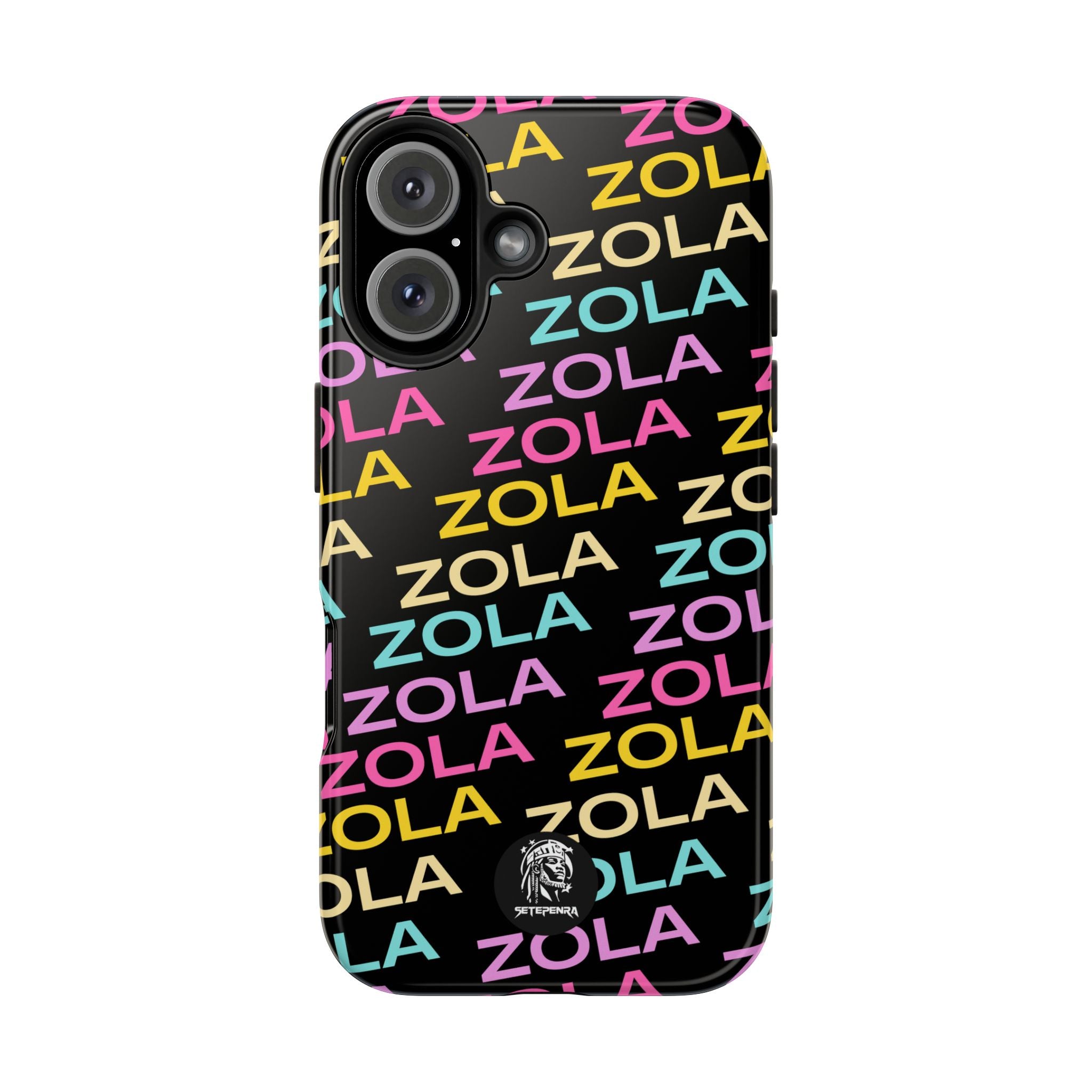 Zola Tough Phone Case (For iPhone, Galaxy & More) - Black