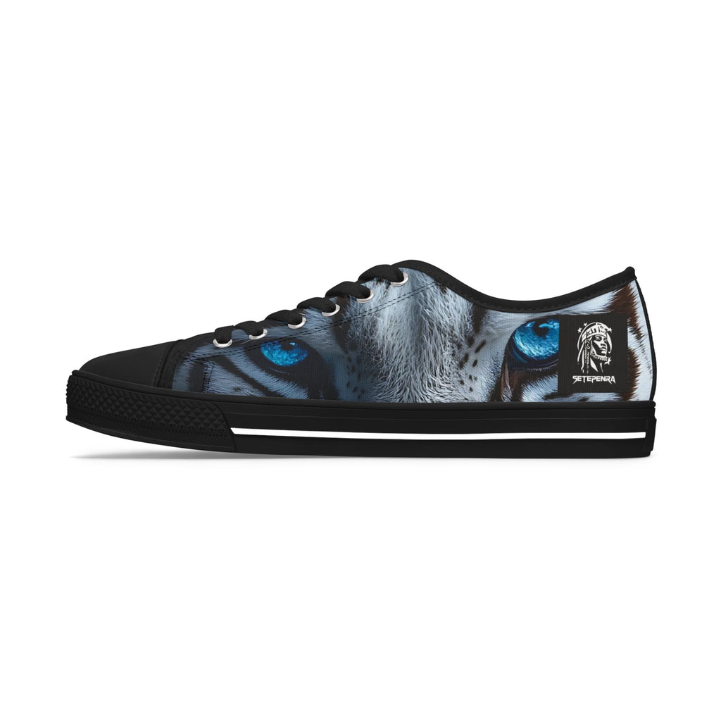 Primal Power Women's Low Top Sneakers - White Tiger (1st Edition) SETEPENRA Shoes.