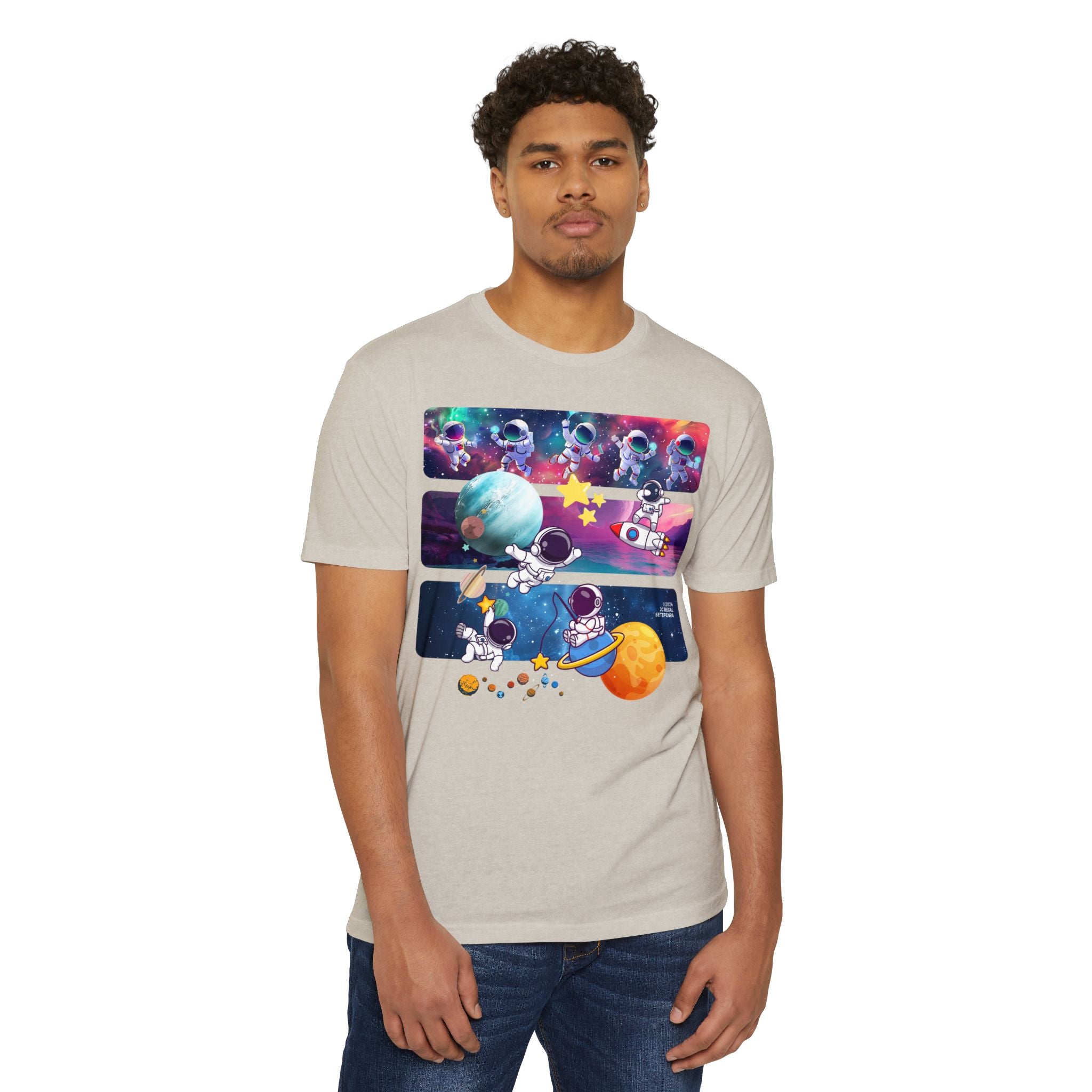 Astro Cosmo (V2.0) Unisex CVC Jersey T-Shirt