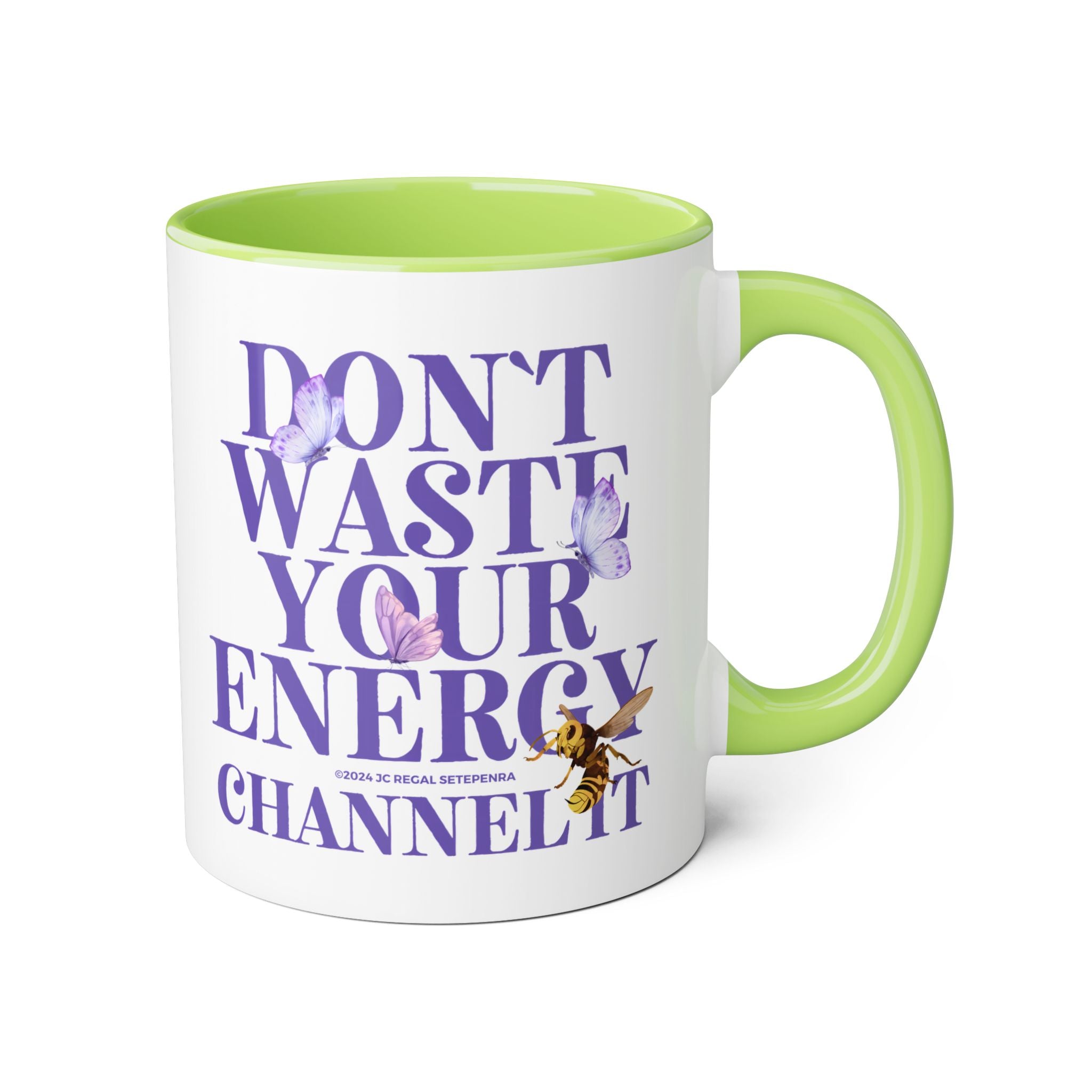 Channel It Accent Mug, 11oz (Various Colors)