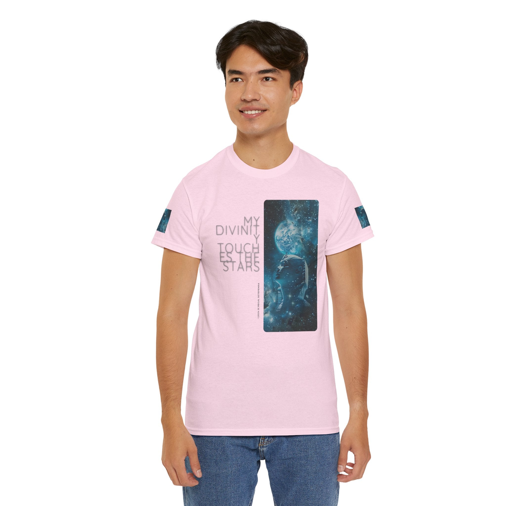 My Divinity Touches The Stars Unisex Heavy Cotton Tee