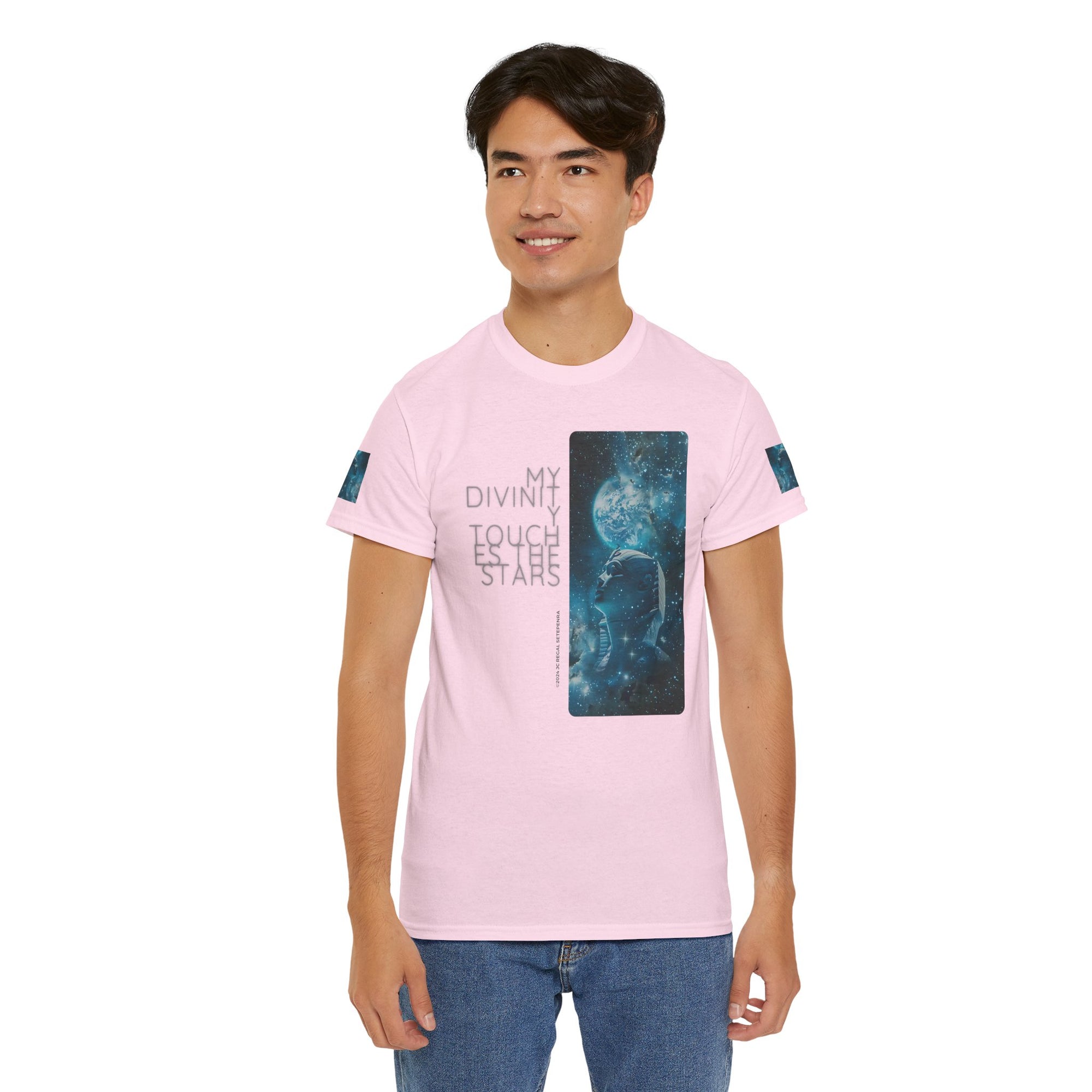 My Divinity Touches The Stars Unisex Heavy Cotton Tee