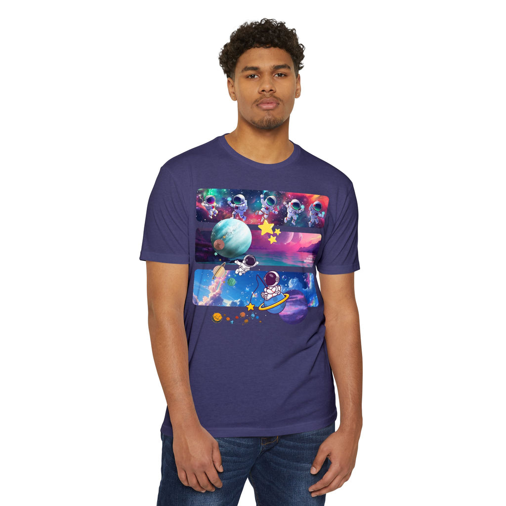 Astro Cosmo Unisex CVC Jersey T-shirt