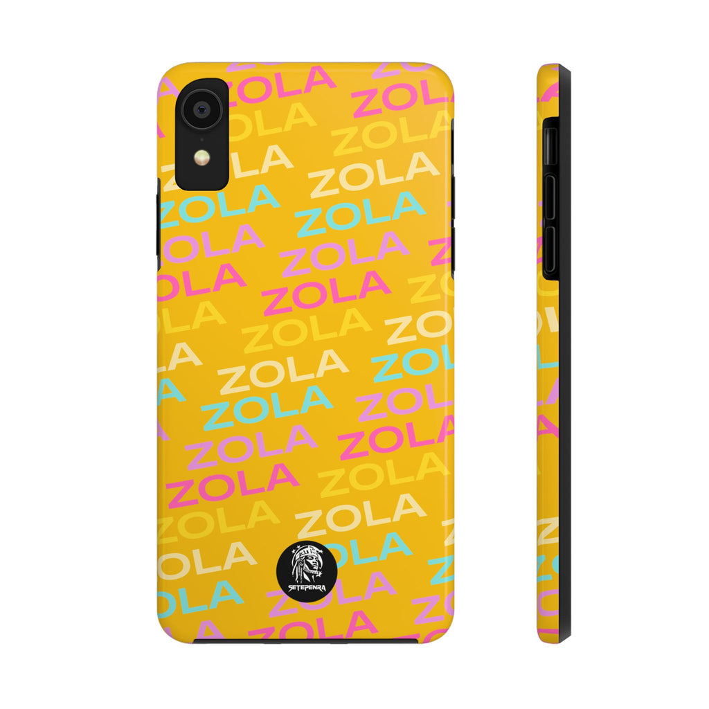 Zola Tough Phone Case (For iPhone, Galaxy & More) - Yellow SETEPENRA Phone Case.