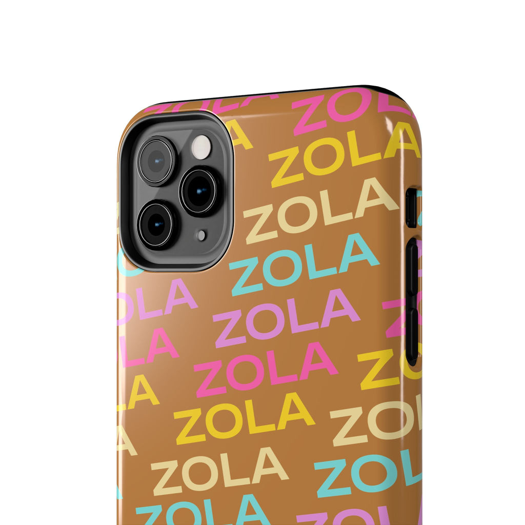Zola Tough Phone Case (For iPhone, Galaxy & More) - Light Brown