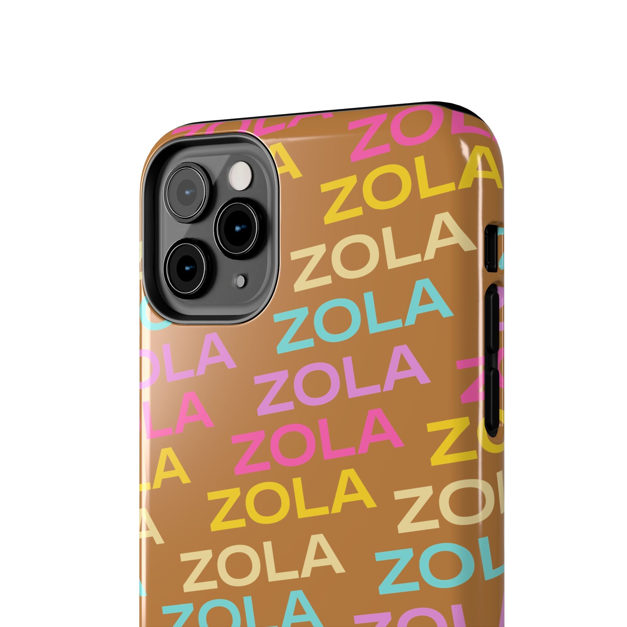 Zola Tough Phone Case (For iPhone, Galaxy & More) - Light Brown
