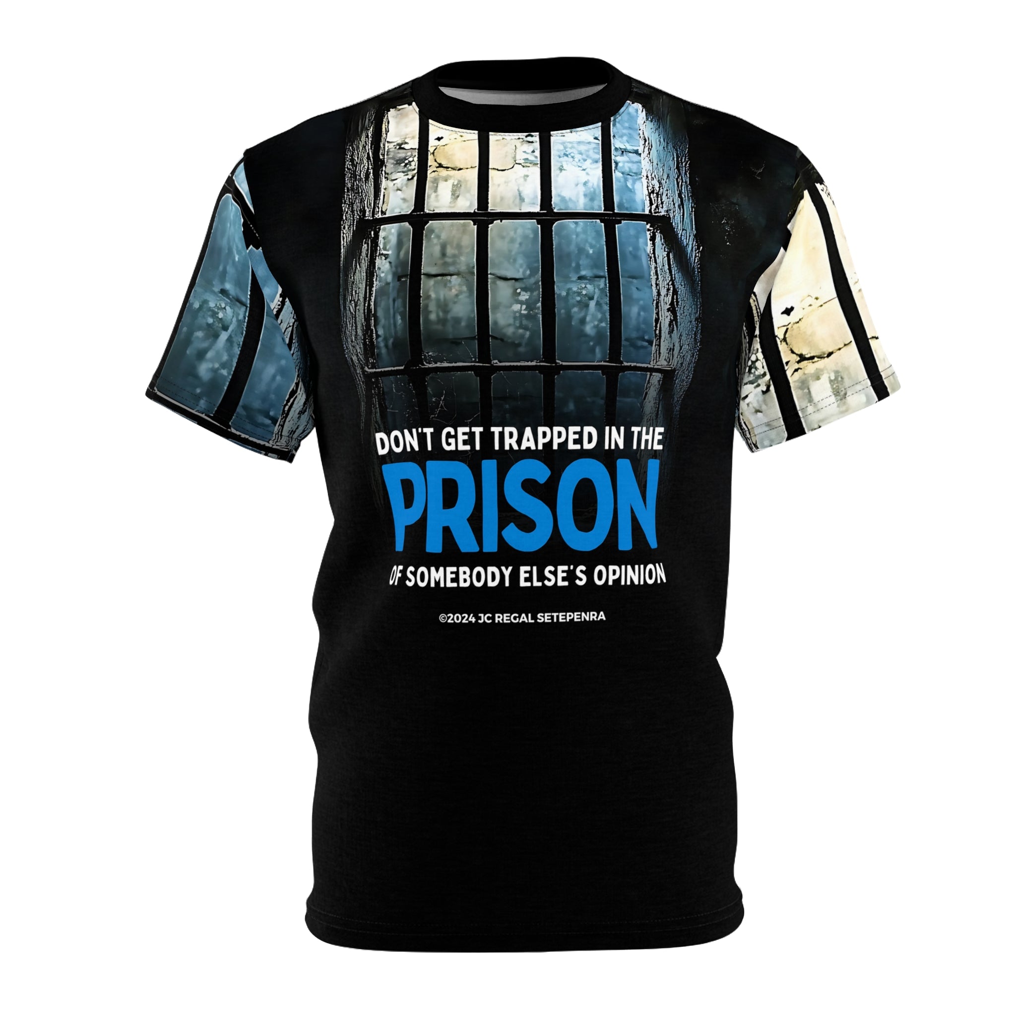 Prison Trap Unisex Cut & Sew Tee SETEPENRA All Over Prints.