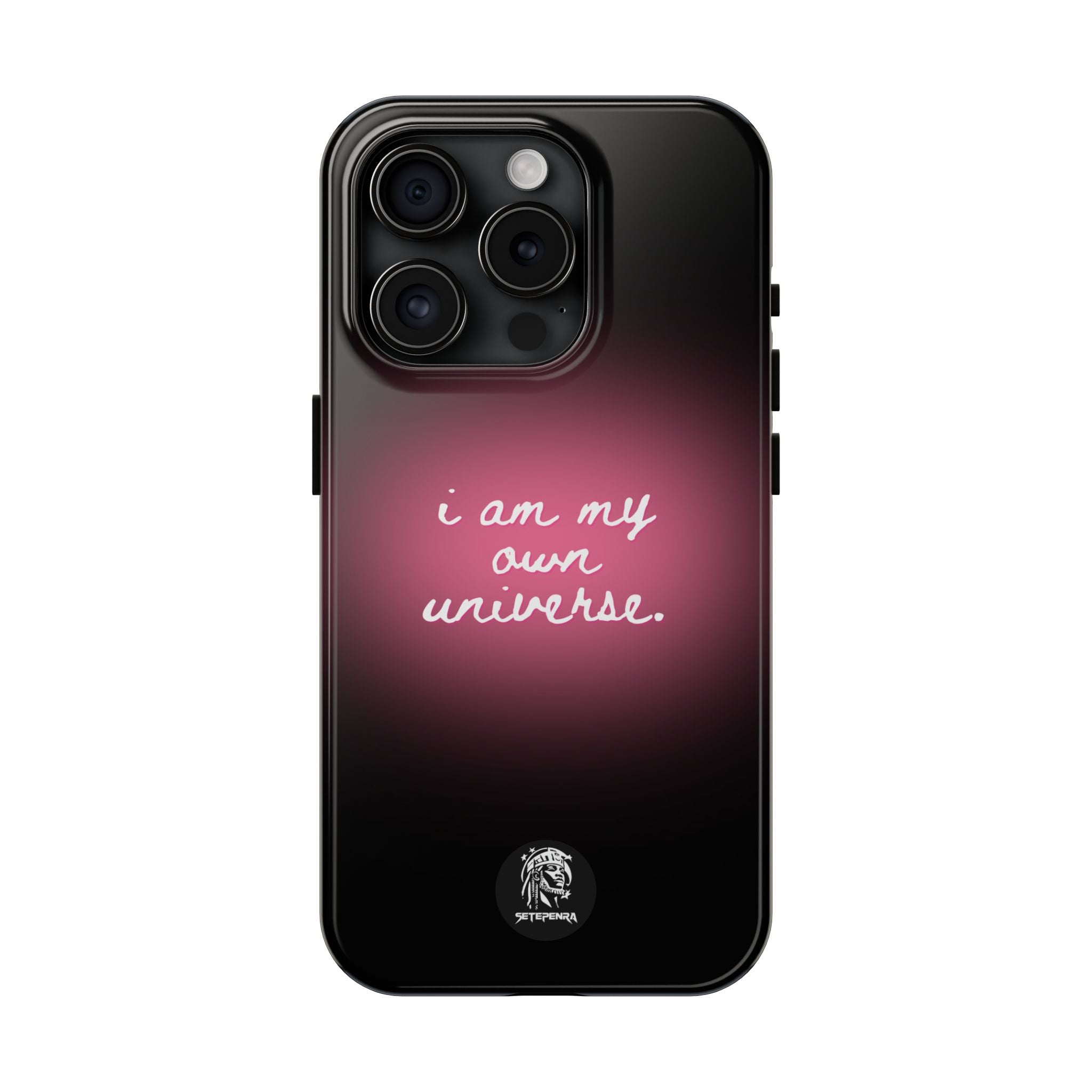 I Am My Own Universe Tough Phone Case (For iPhone, Galaxy & More) - Black