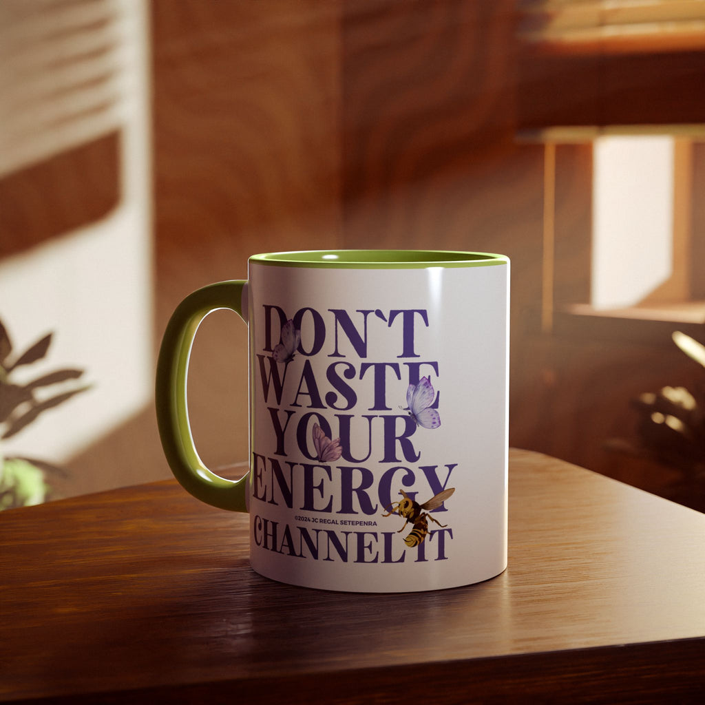 Channel It Accent Mug, 11oz (Various Colors)
