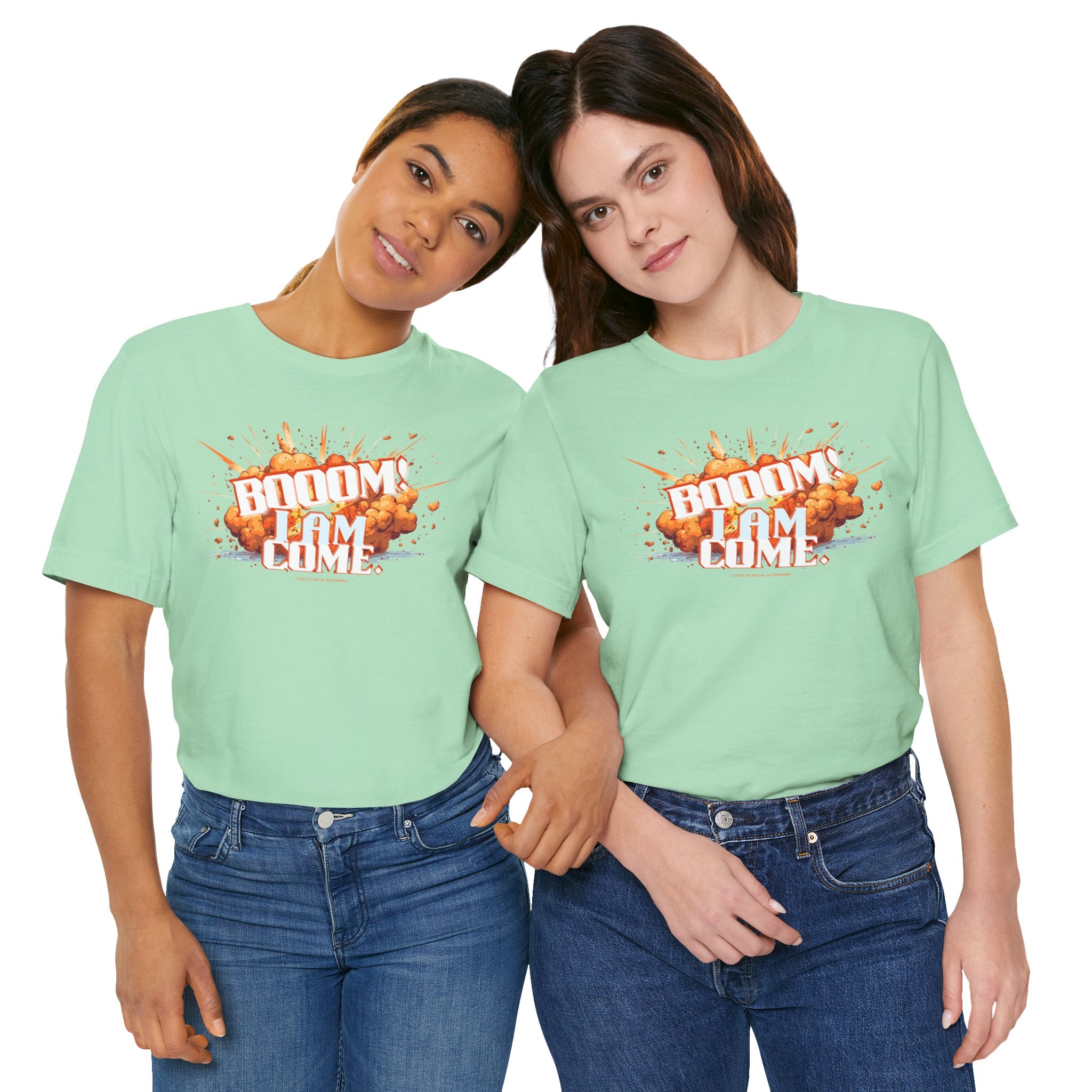 BOOOM! I AM COME Unisex Jersey Short Sleeve Tee