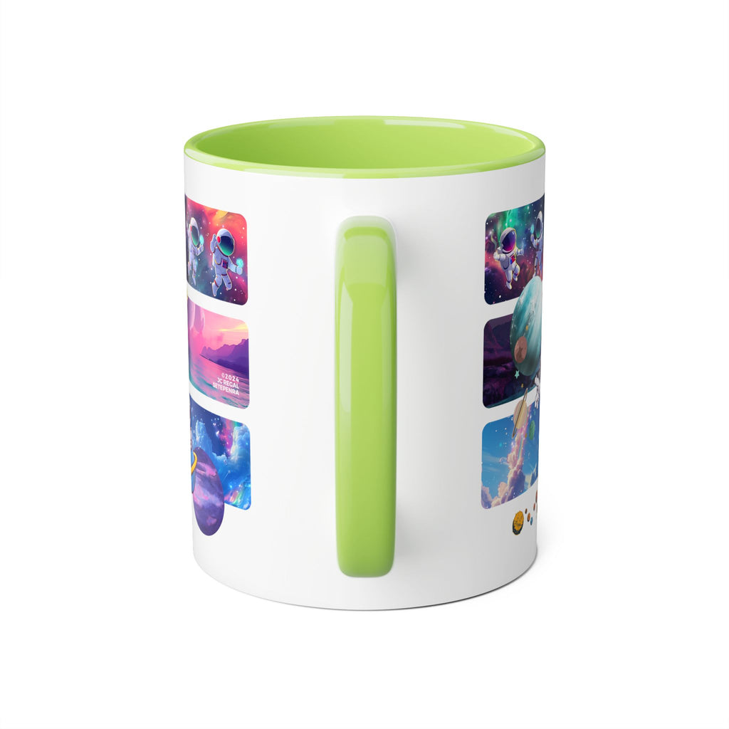 Astro Cosmo Accent Mug, 11oz (Various Colors)