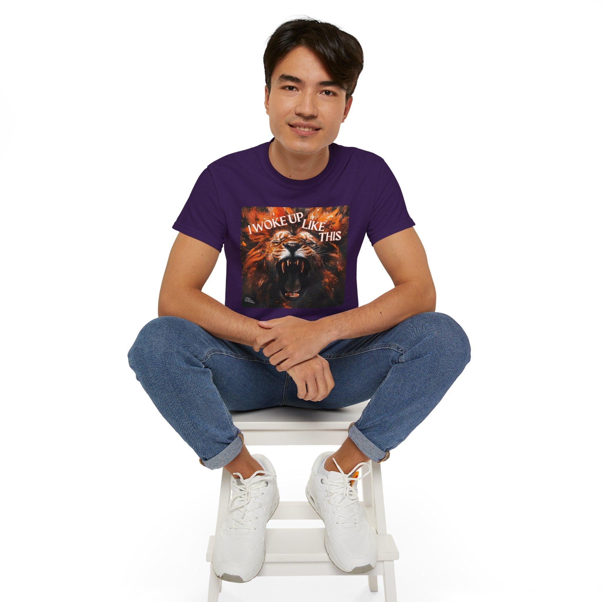 I Woke Up Like This (Roaring Edition 2) Unisex Ultra Cotton Tee