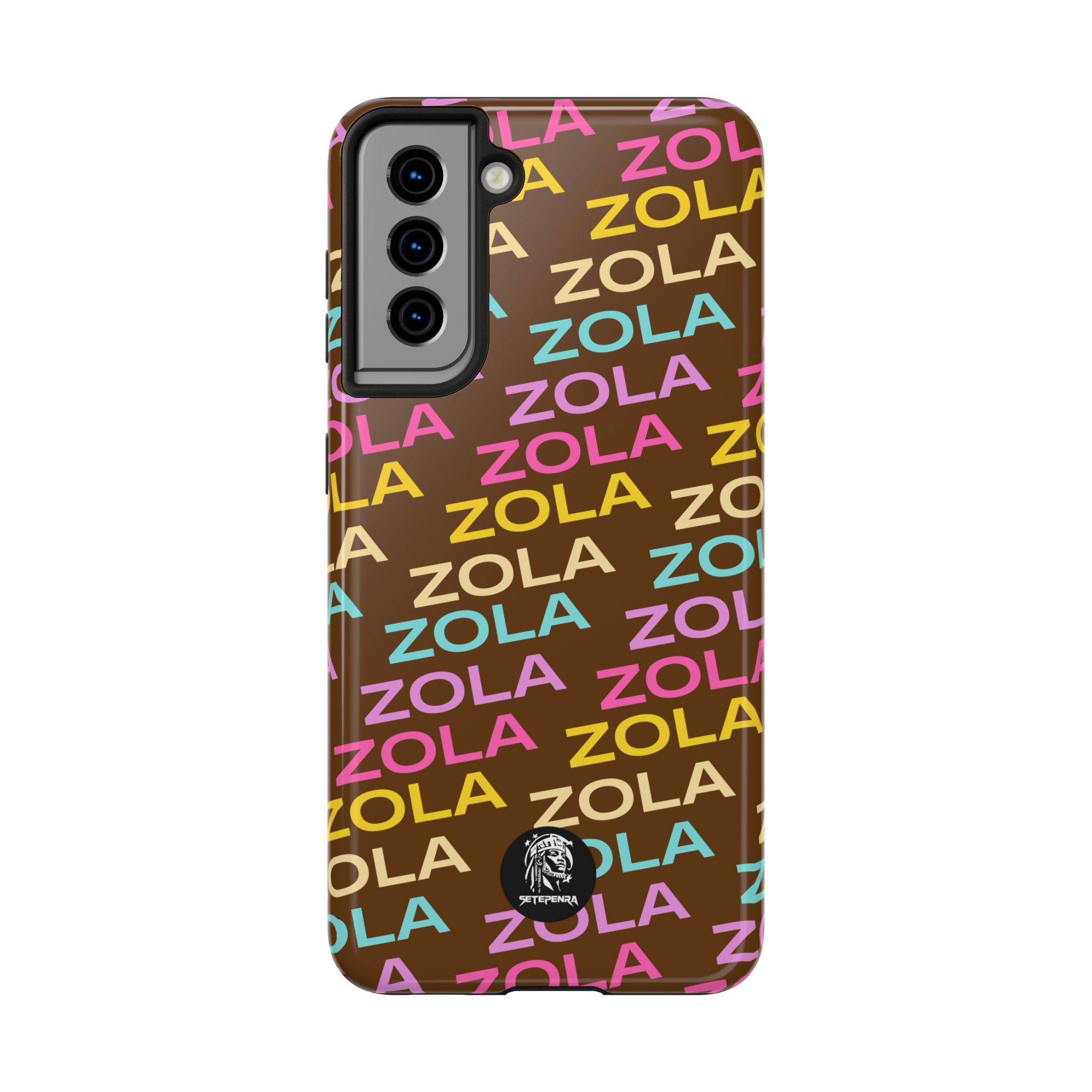 Zola Tough Phone Case (For iPhone, Galaxy & More) - Brown