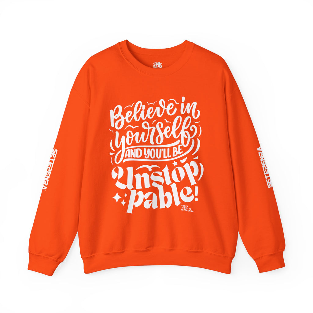 Unstoppable Unisex Heavy Blend™ Crewneck Sweatshirt SETEPENRA Sweatshirt.