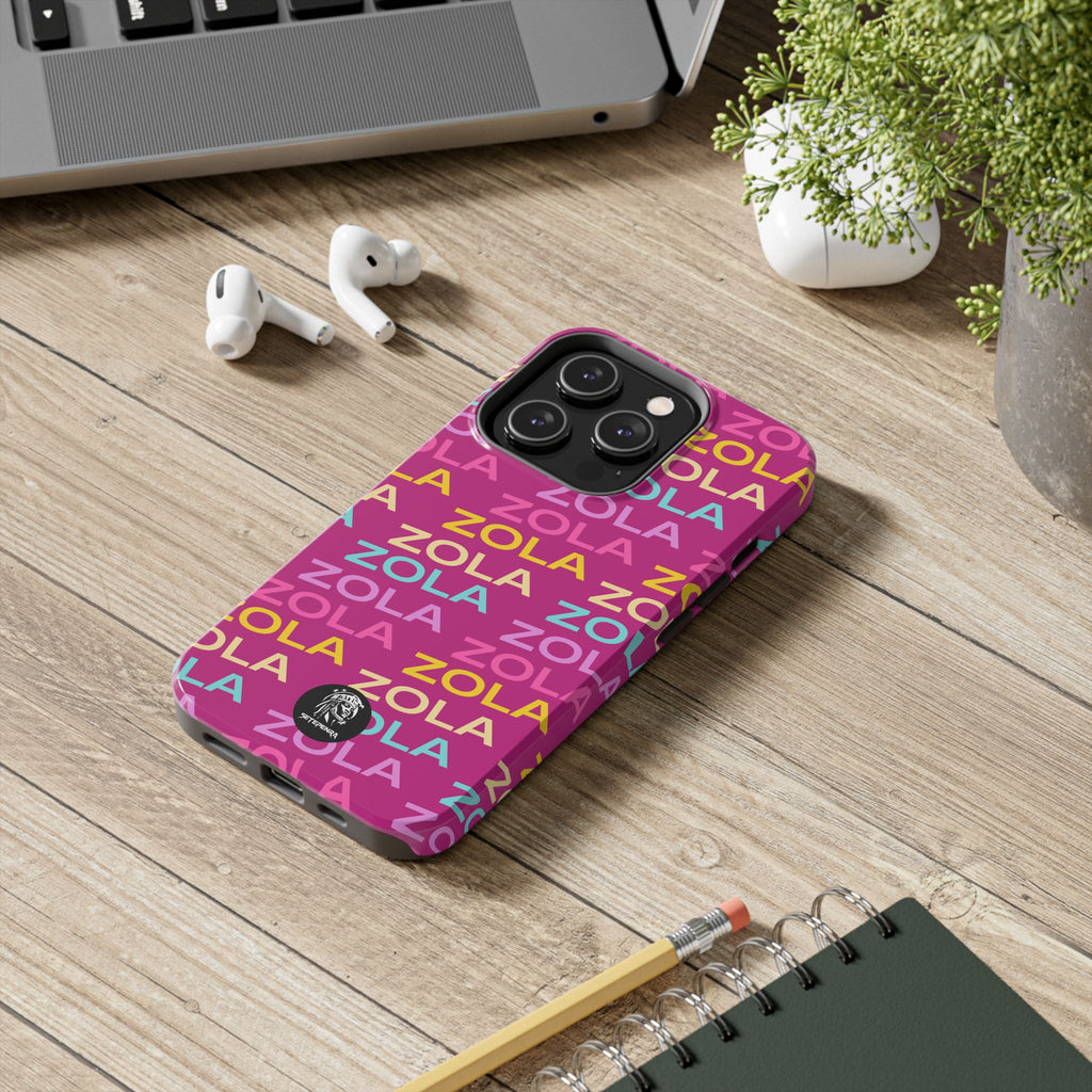 Zola Tough Phone Case (For iPhone, Galaxy & More) - Pink