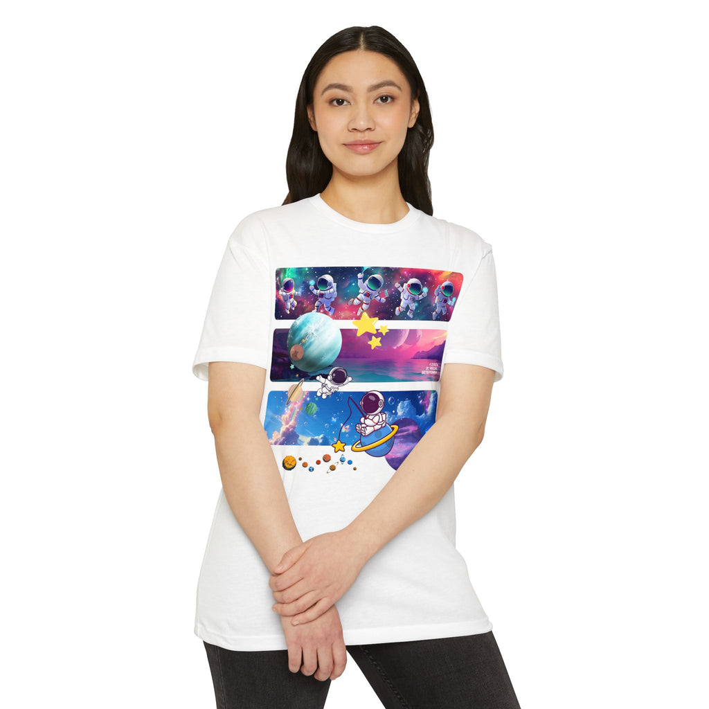 Astro Cosmo Unisex CVC Jersey T-shirt