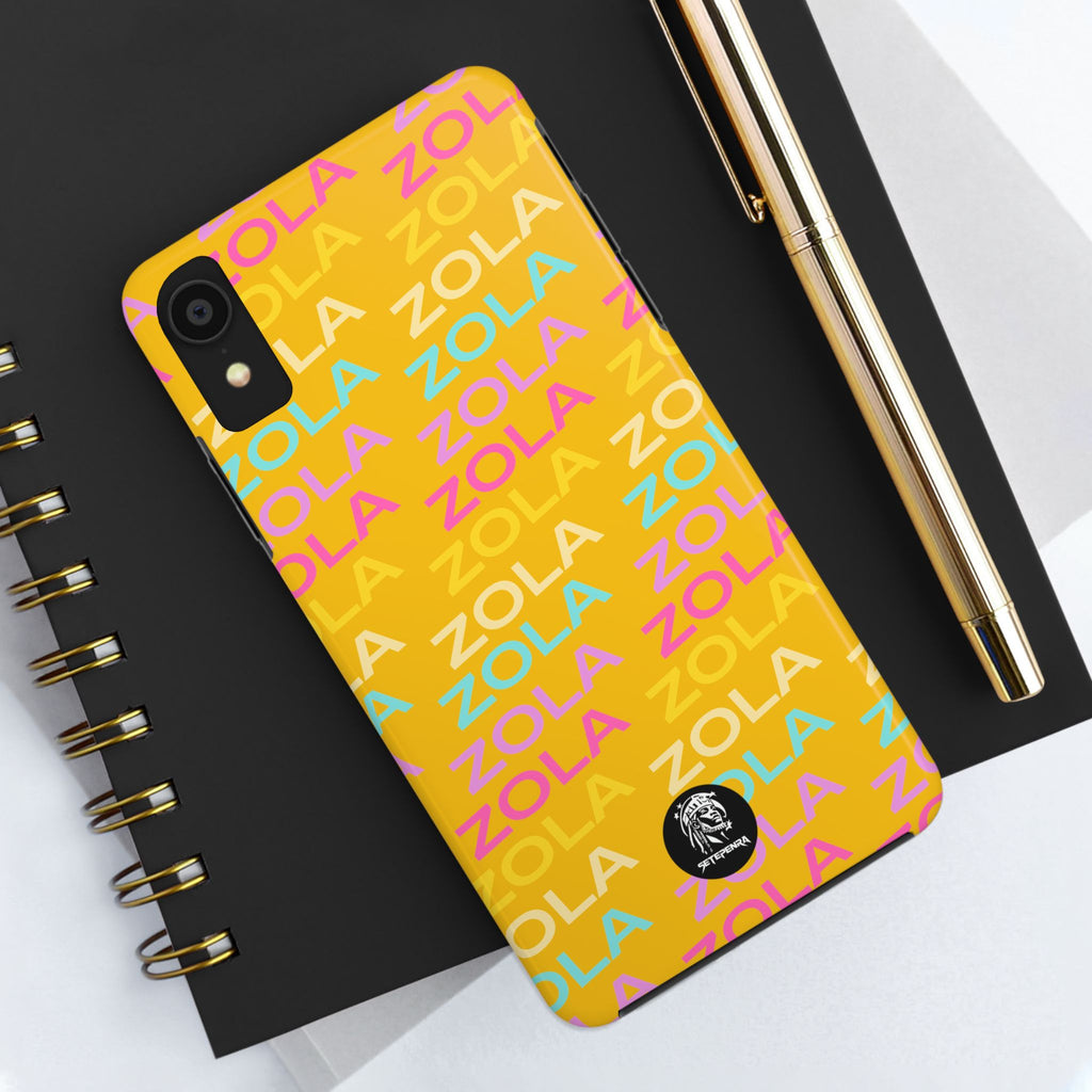 Zola Tough Phone Case (For iPhone, Galaxy & More) - Yellow
