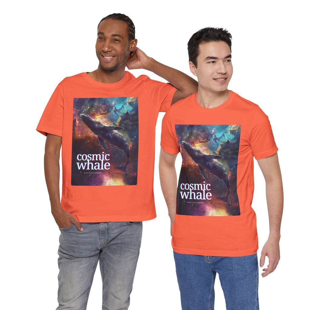 Cosmic Whale Unisex Jersey Short Sleeve Tee