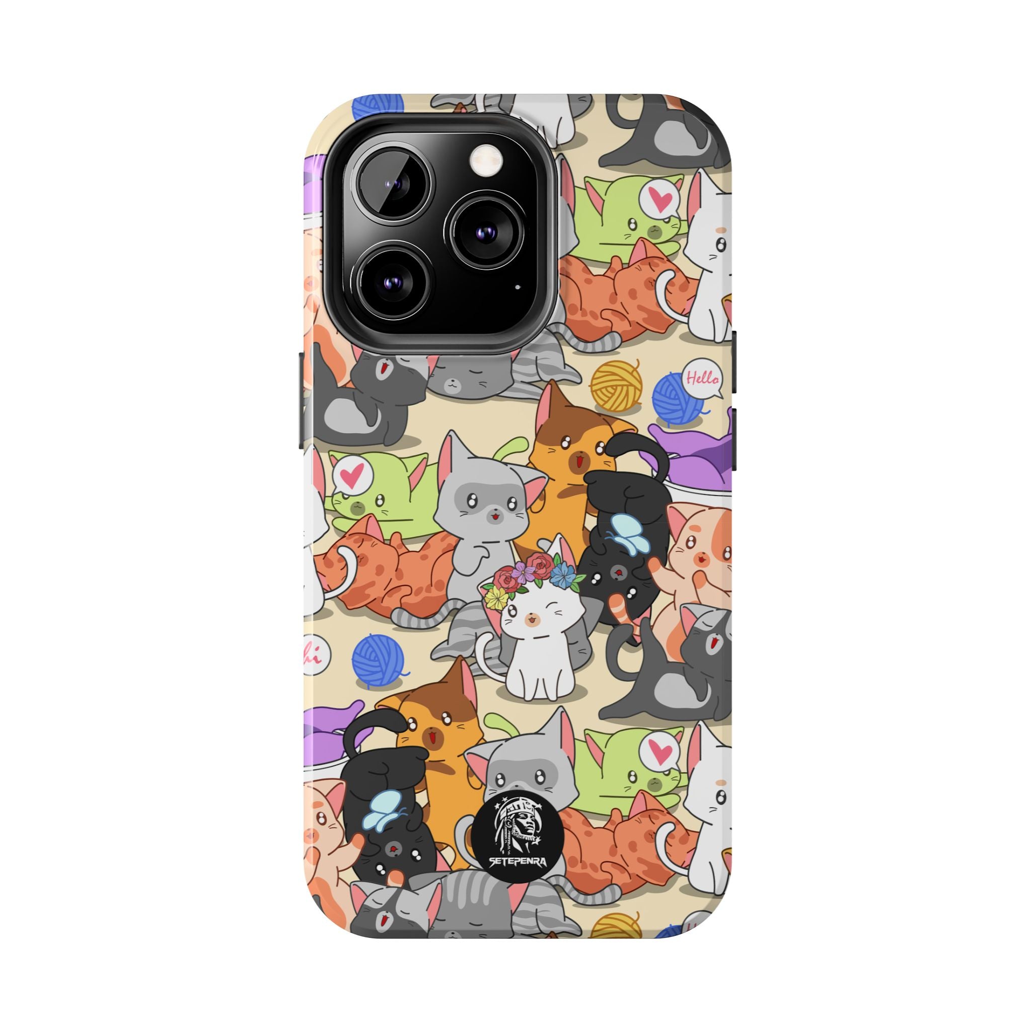Cats A Lot Tough Phone Case (For iPhone, Galaxy & More)