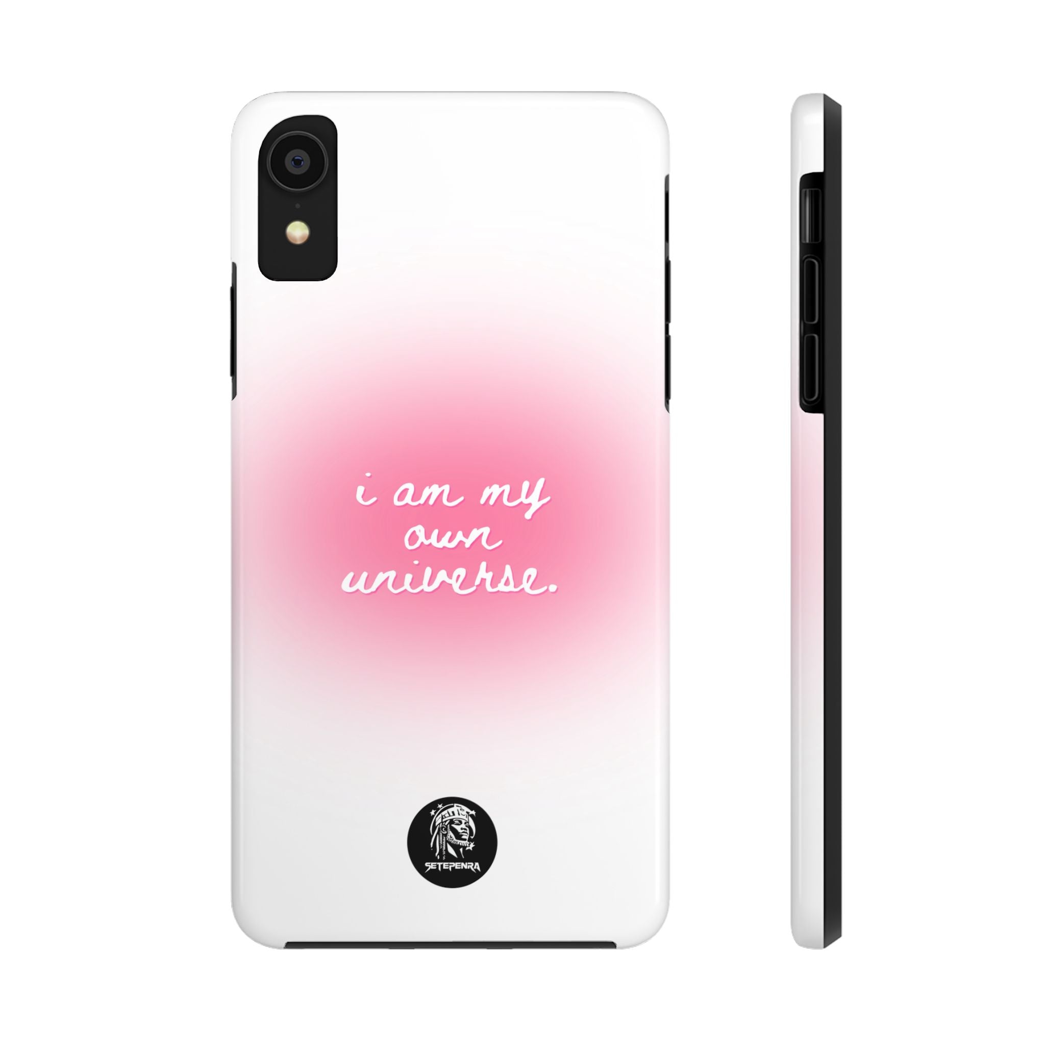 I Am My Own Universe Tough Phone Case (For iPhone, Galaxy & More) - White SETEPENRA Phone Case.
