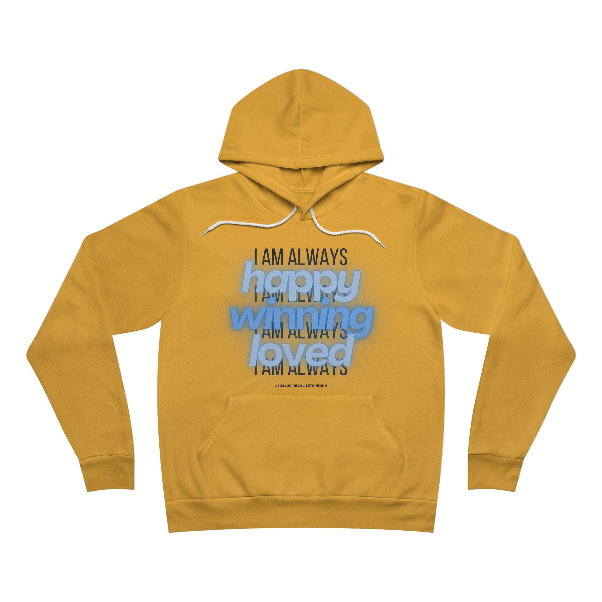 I AM ALWAYS Affirmations Unisex Sponge Fleece Pullover Hoodie SETEPENRA Hoodie.