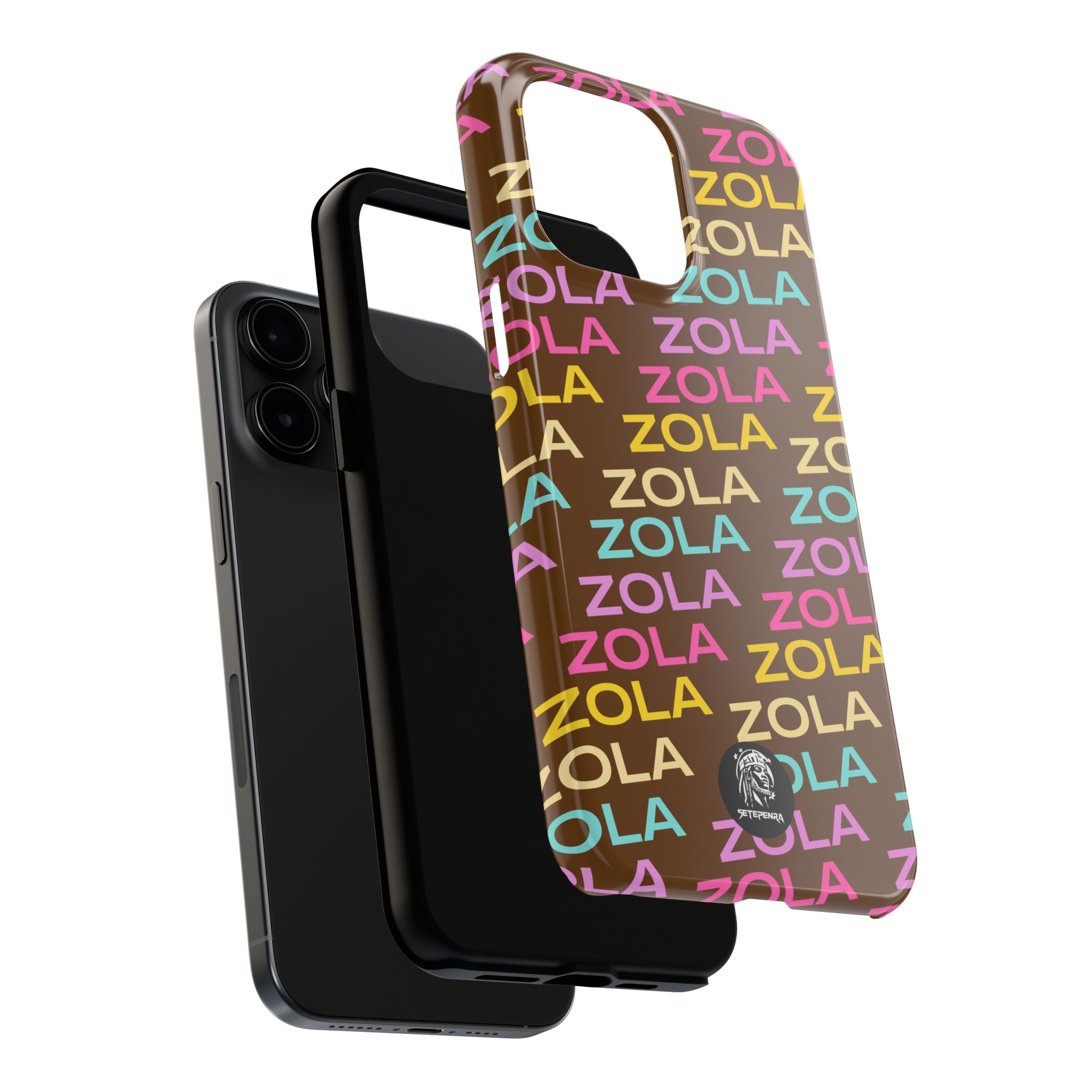Zola Tough Phone Case (For iPhone, Galaxy & More) - Brown
