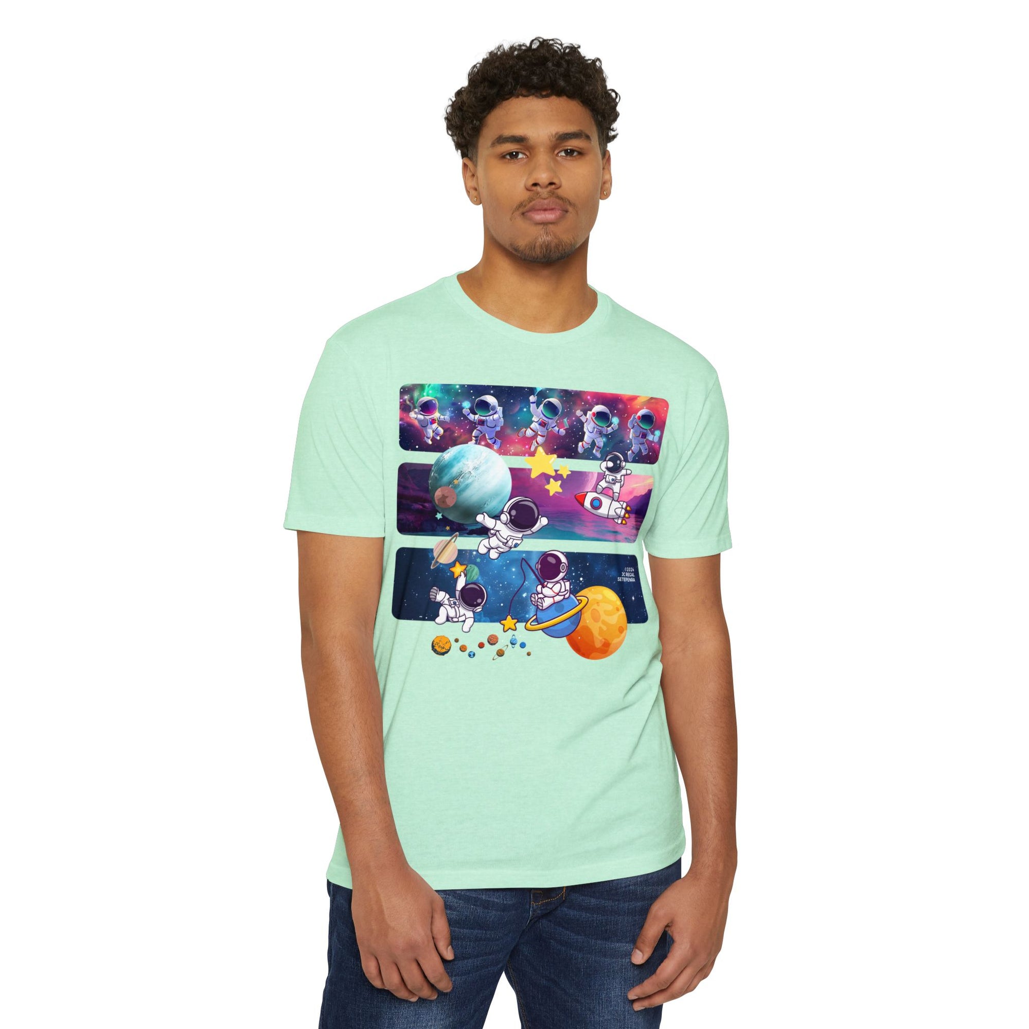 Astro Cosmo (V2.0) Unisex CVC Jersey T-shirt