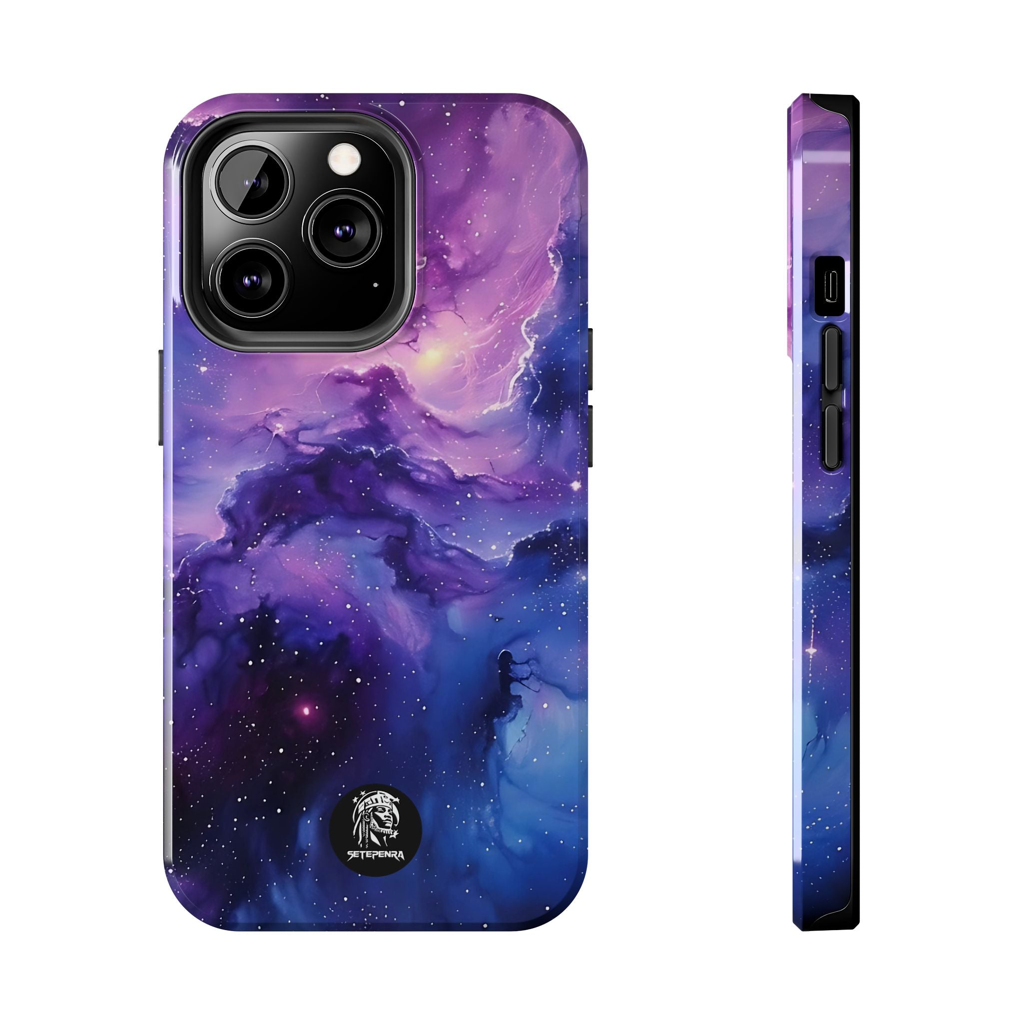 Purple Cosmos Tough Phone Case (For iPhone, Galaxy & More) SETEPENRA Phone Case.