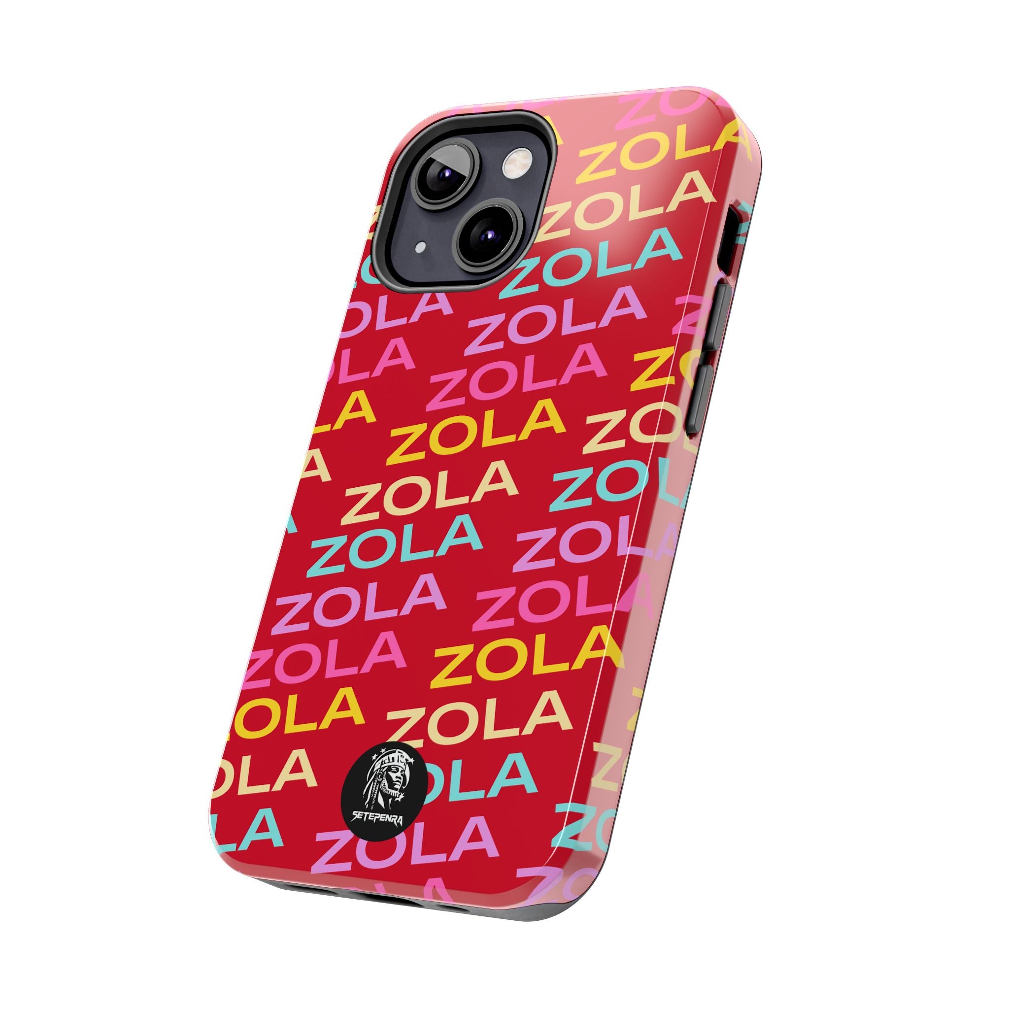 Zola Tough Phone Case (For iPhone, Galaxy & More) - Dark Red