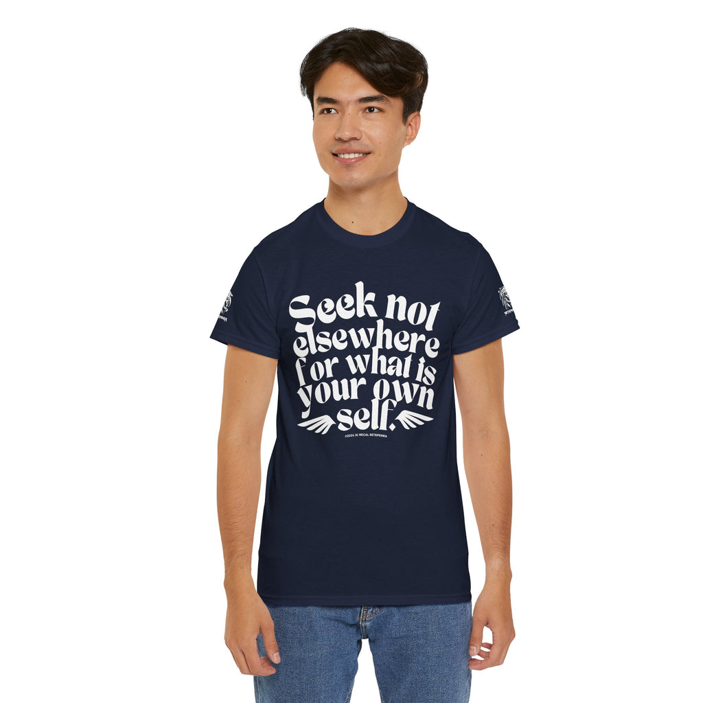 Seek Not Elsewhere Unisex Heavy Cotton Tee