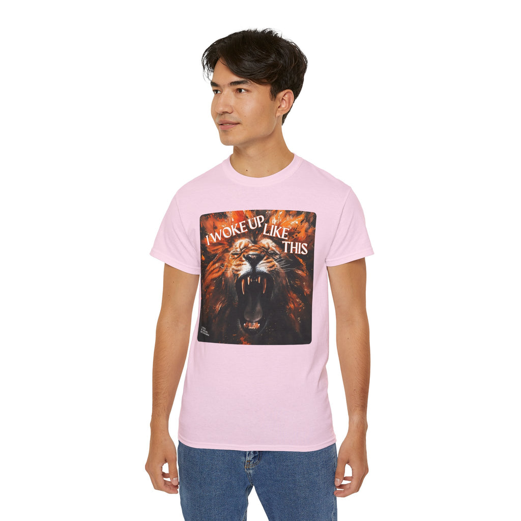 I Woke Up Like This (Roaring Edition 2) Unisex Ultra Cotton Tee