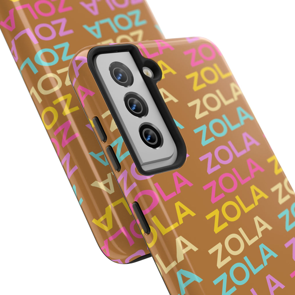 Zola Tough Phone Case (For iPhone, Galaxy & More) - Light Brown