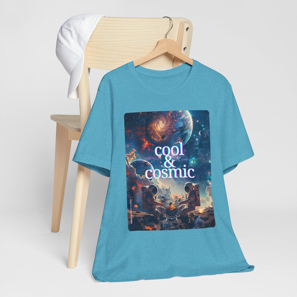 Cool & Cosmic Unisex Jersey Short Sleeve Tee SETEPENRA T-Shirt.