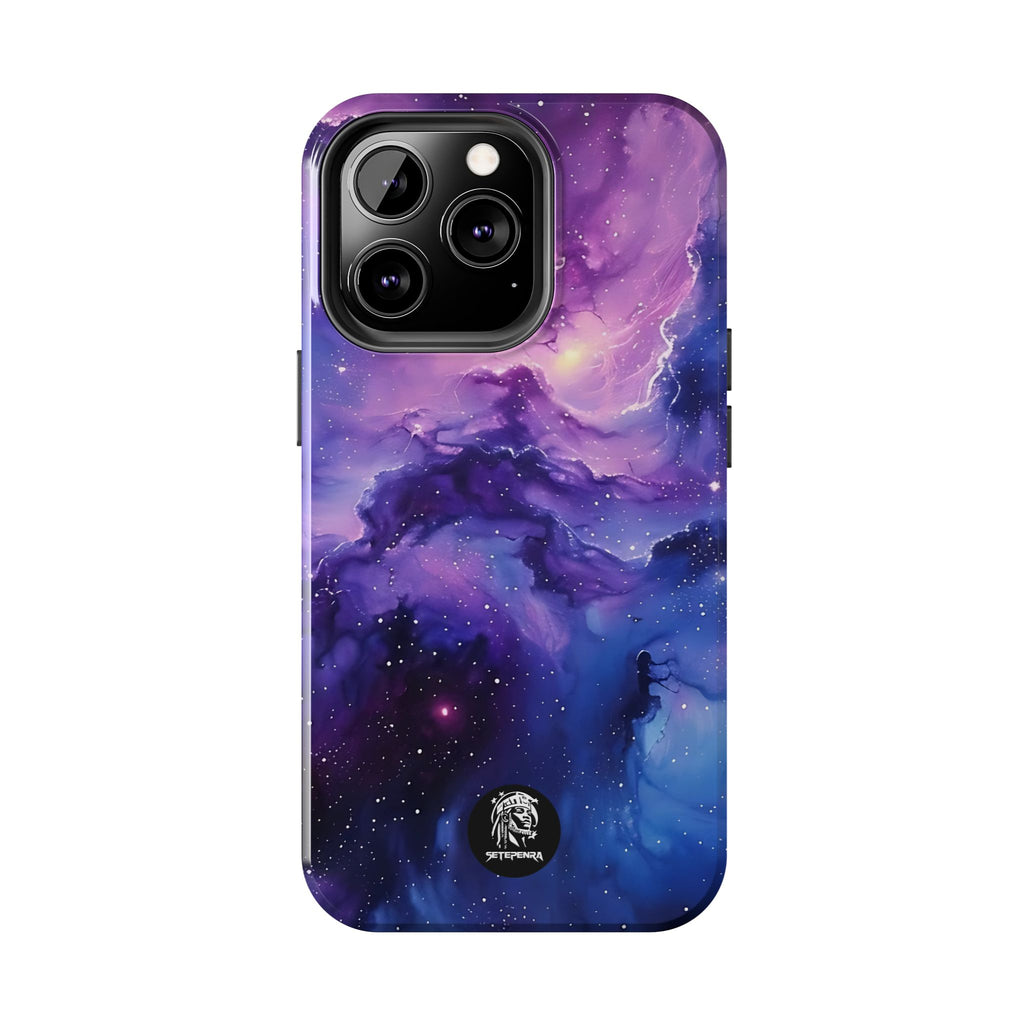 Purple Cosmos Tough Phone Case (For iPhone, Galaxy & More)
