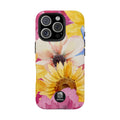 Watercolor Flowers Tough Phone Case (For iPhone, Galaxy & More)