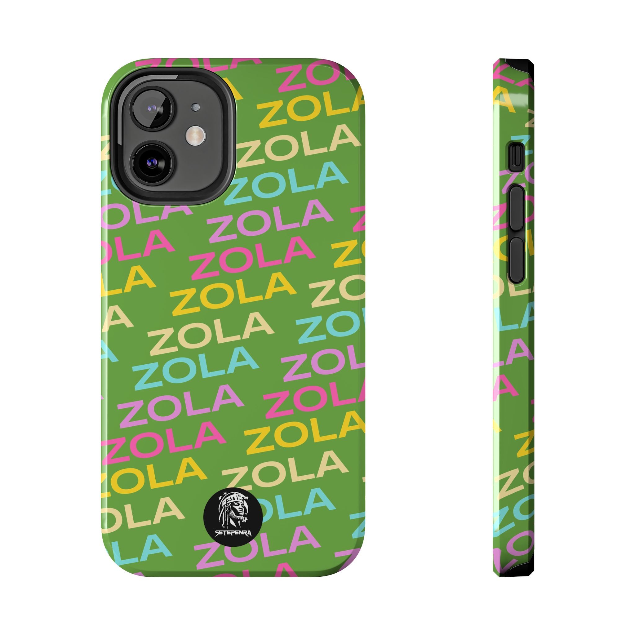 Zola Tough Phone Case (For iPhone, Galaxy & More) - Green SETEPENRA Phone Case.