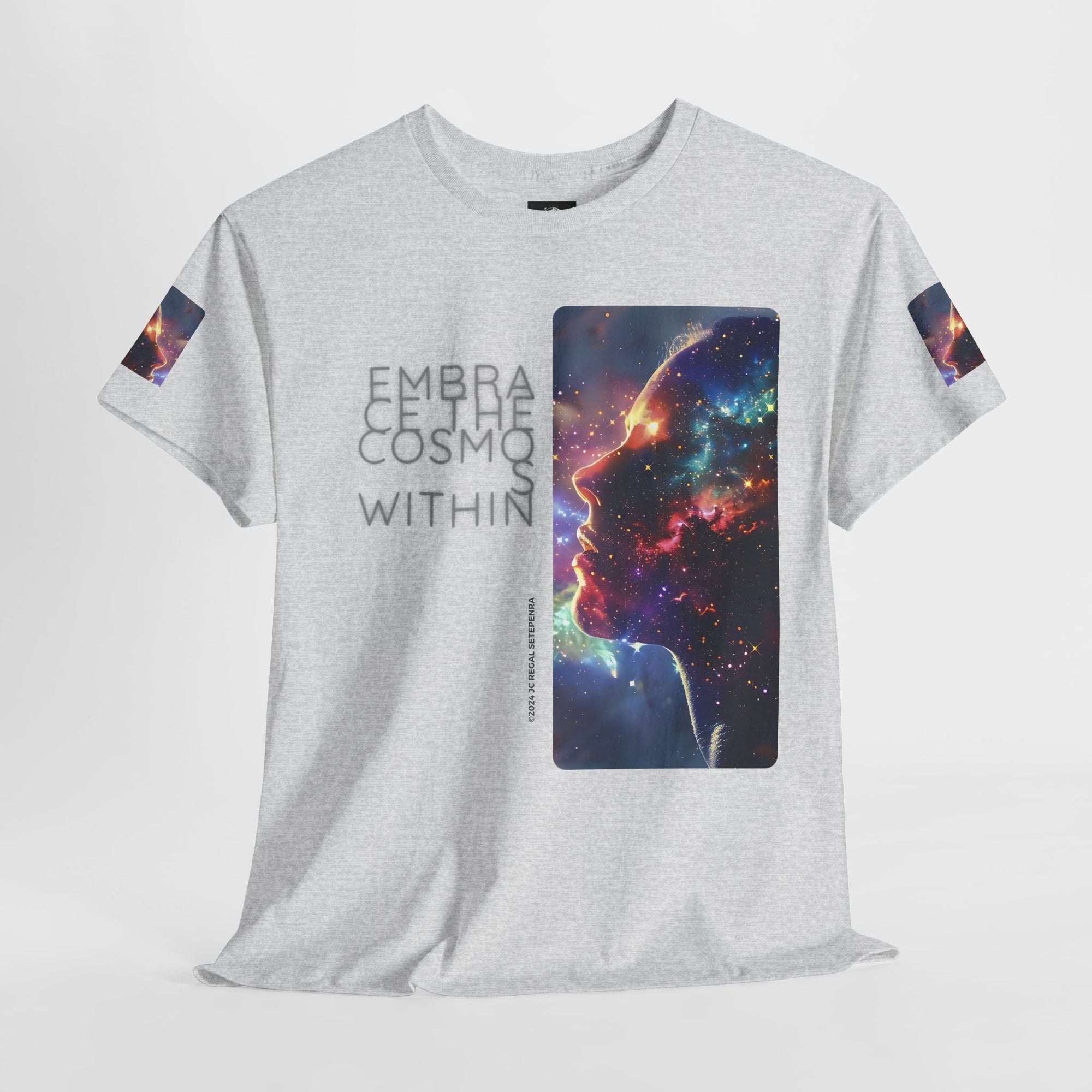 Embrace The Cosmos Within Unisex Heavy Cotton Tee