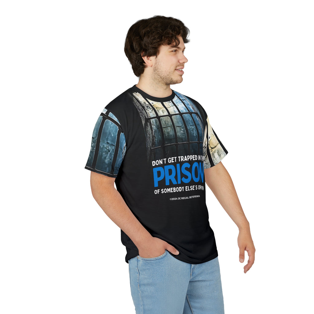 Prison Trap Unisex Cut & Sew Tee SETEPENRA All Over Prints.