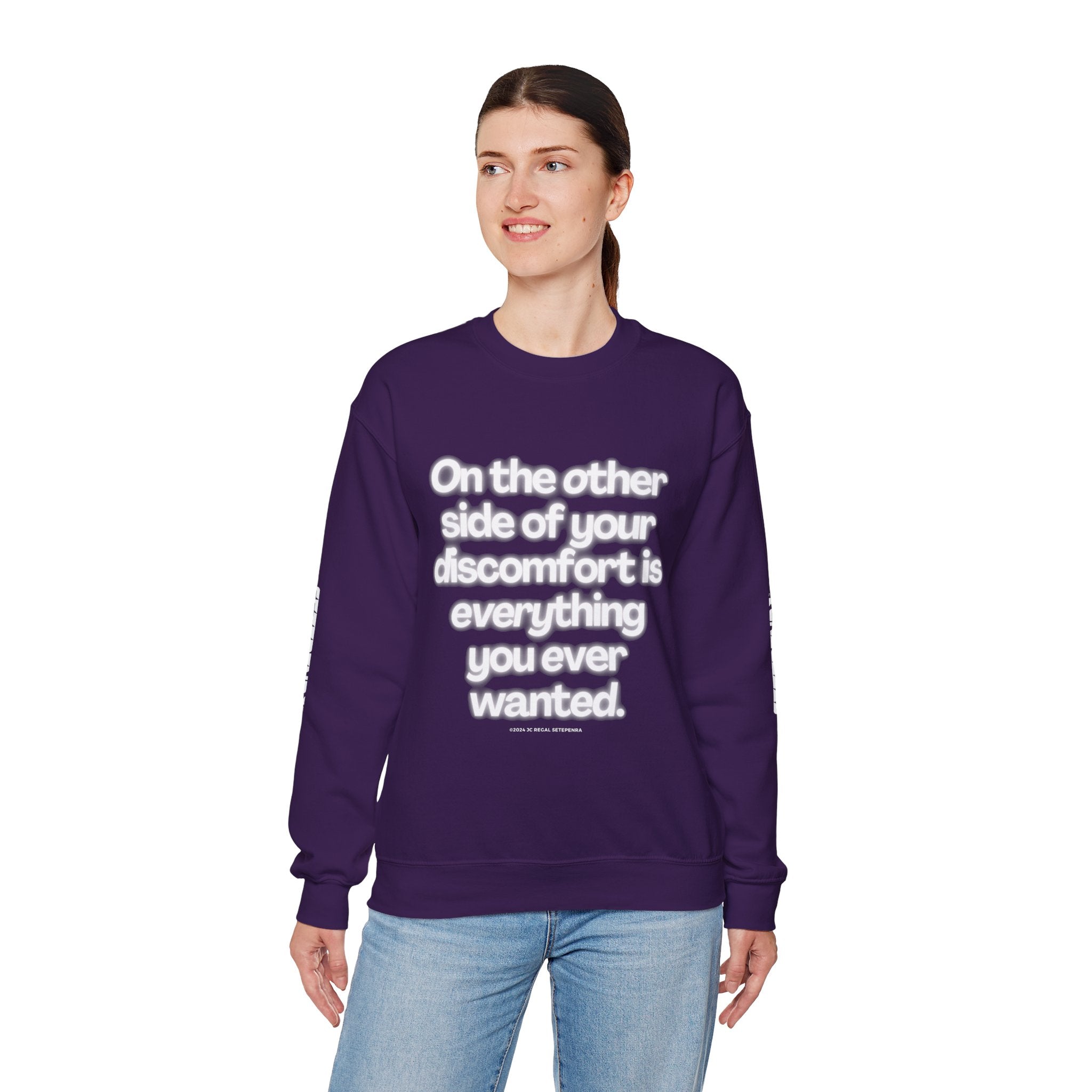 On The Other Side Unisex Heavy Blend™ Crewneck Sweatshirt