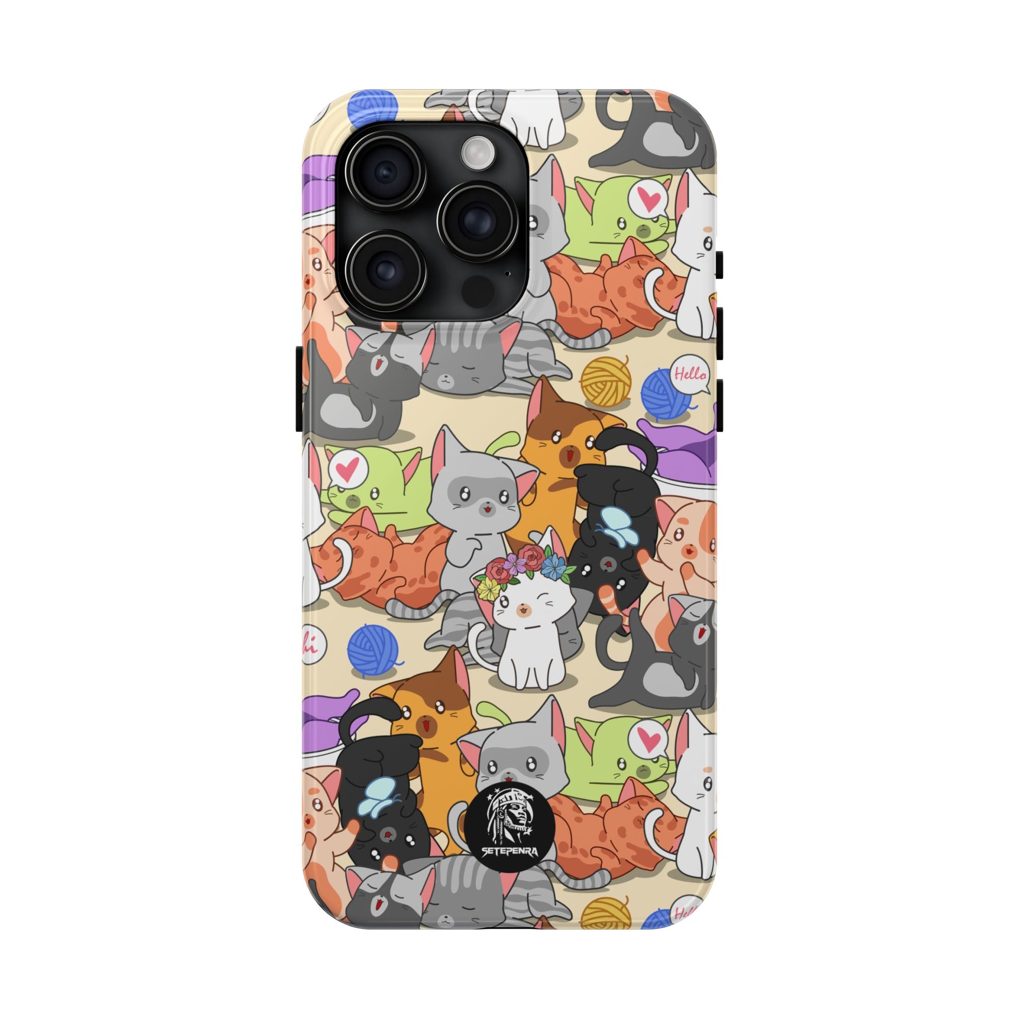Cats A Lot Tough Phone Case (For iPhone, Galaxy & More)