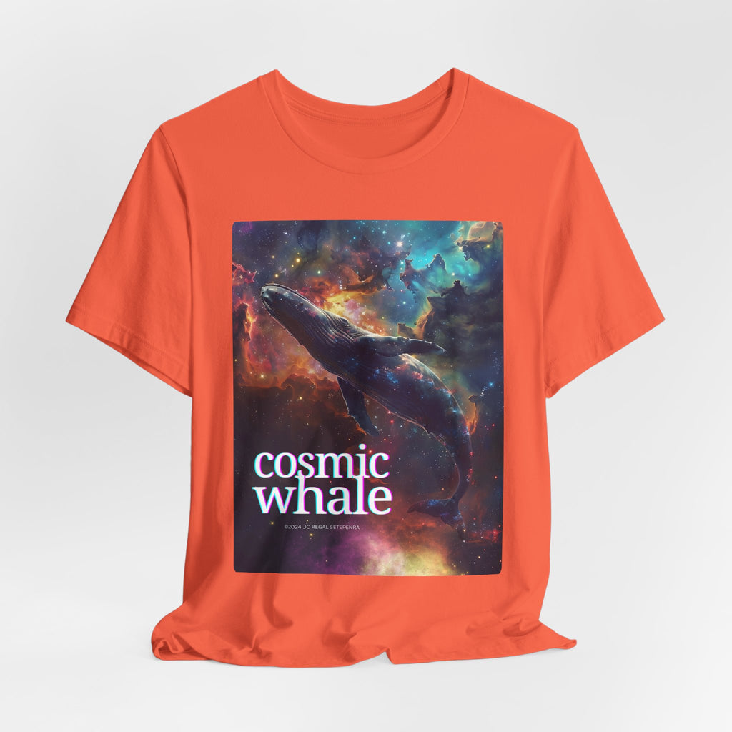 Cosmic Whale Unisex Jersey Short Sleeve Tee