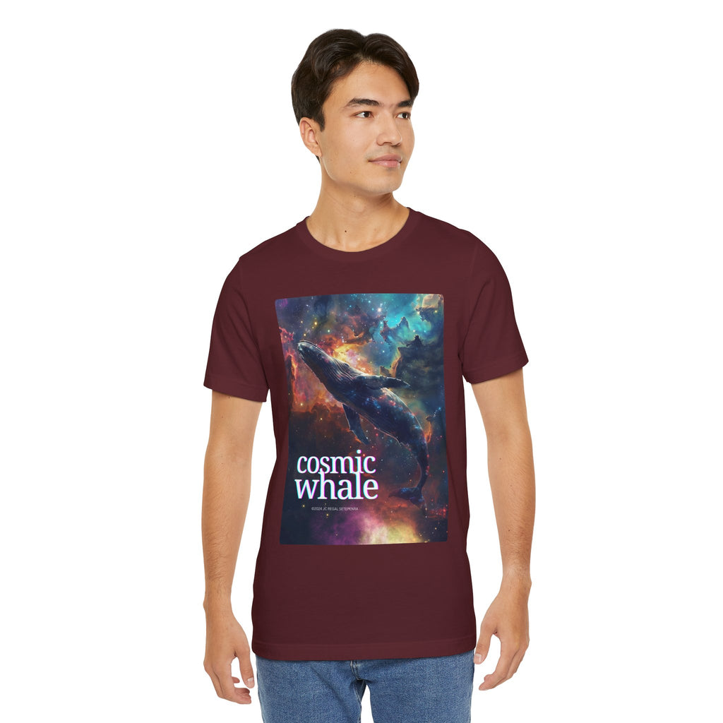 Cosmic Whale Unisex Jersey Short Sleeve Tee