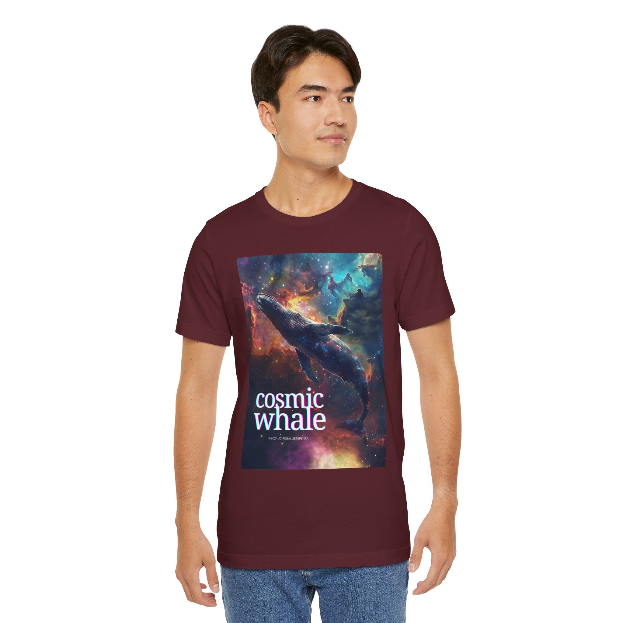 Cosmic Whale Unisex Jersey Short Sleeve Tee