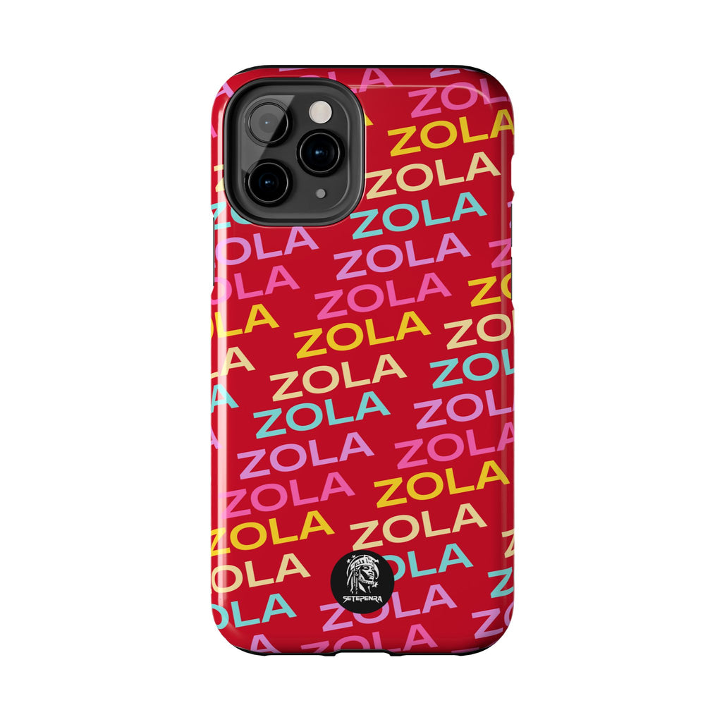 Zola Tough Phone Case (For iPhone, Galaxy & More) - Dark Red